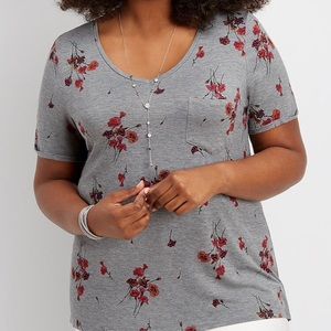 Maurice’s printed top size 1x